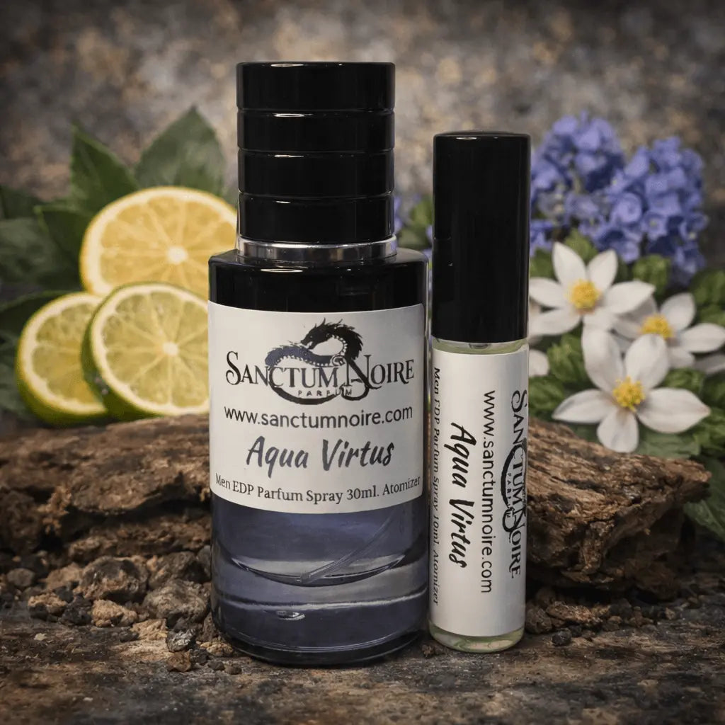 AQUA VIRTUS Men Freshness with authority Aqua Virtus is not a typical aquatic. It is a structured citrus-woody composition 
