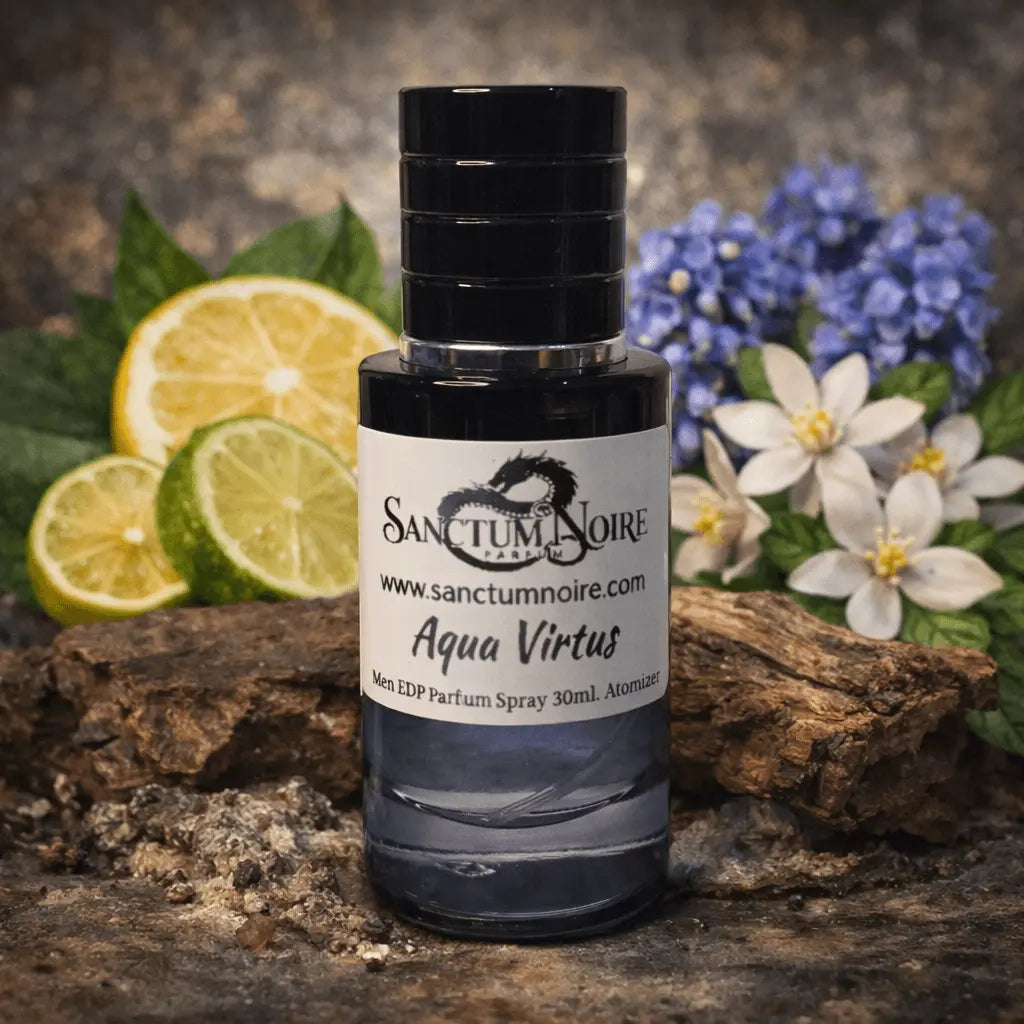 AQUA VIRTUS Men Freshness with authority Aqua Virtus is not a typical aquatic. It is a structured citrus-woody composition 