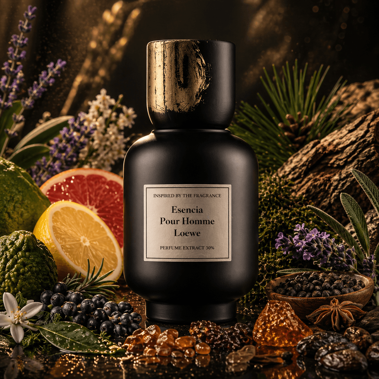 Esencia Pour Homme Men Sanctum Noire Inspired Luxury Perfumes
