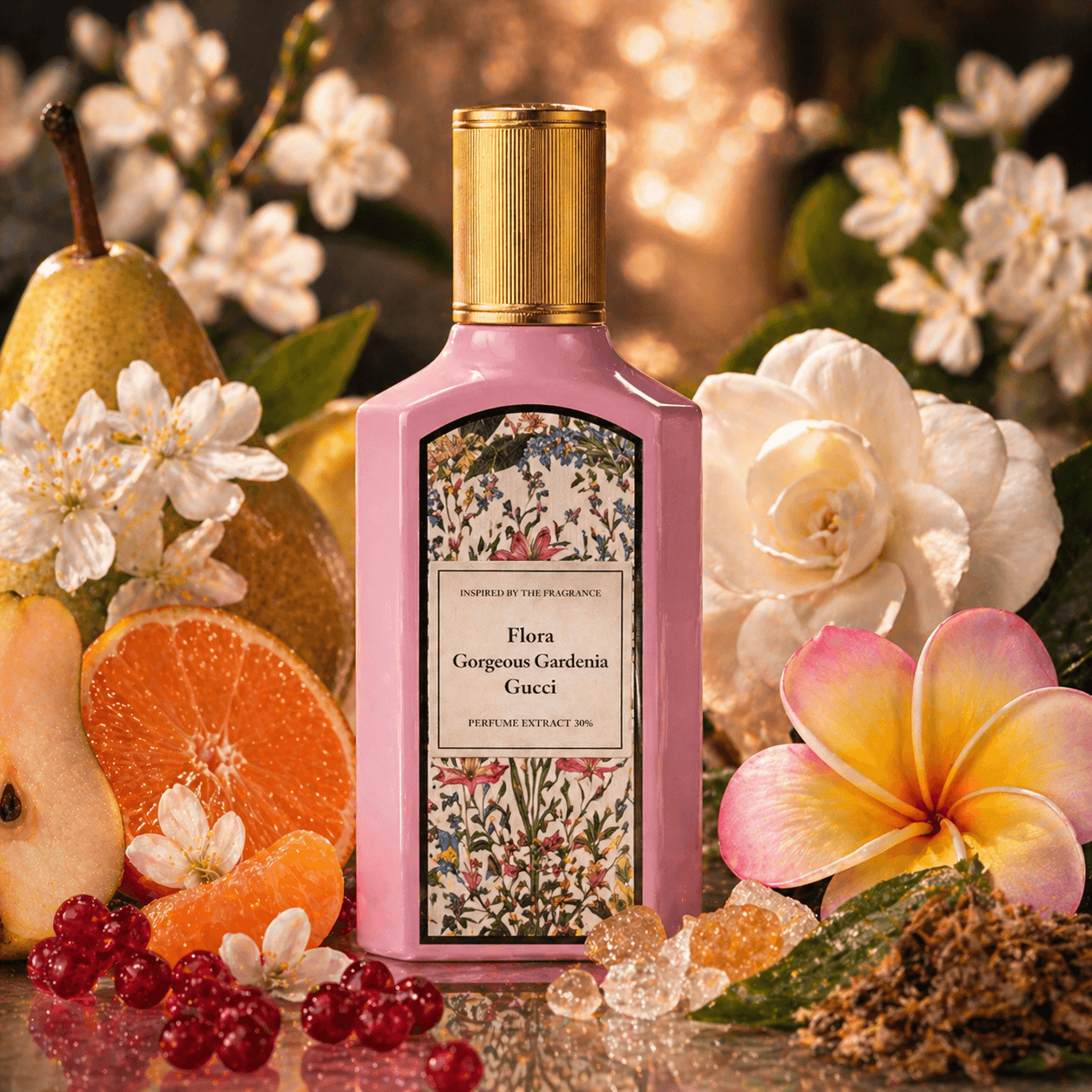 Flora Gorgeous Gardenia Women Sanctum Noire Inspired Luxury Perfumes