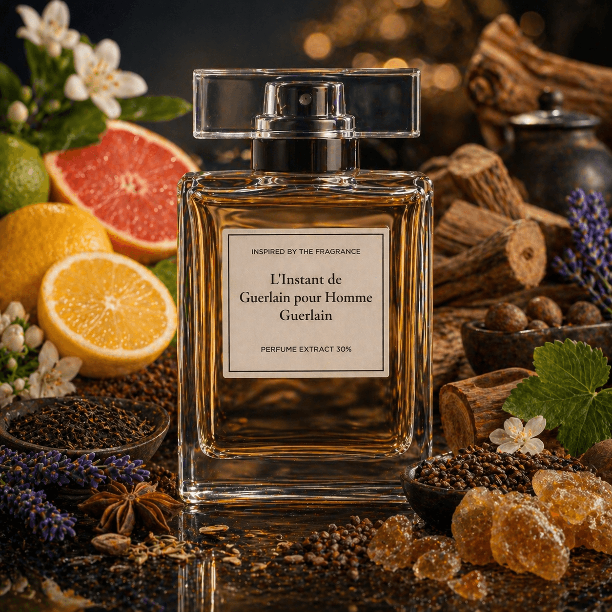 L'Instant de Guerlain Men Sanctum Noire Inspired Luxury Perfumes