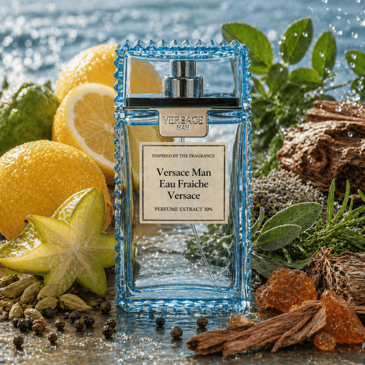 Man Eau Fraiche Men Sanctum Noire Inspired Luxury Perfumes