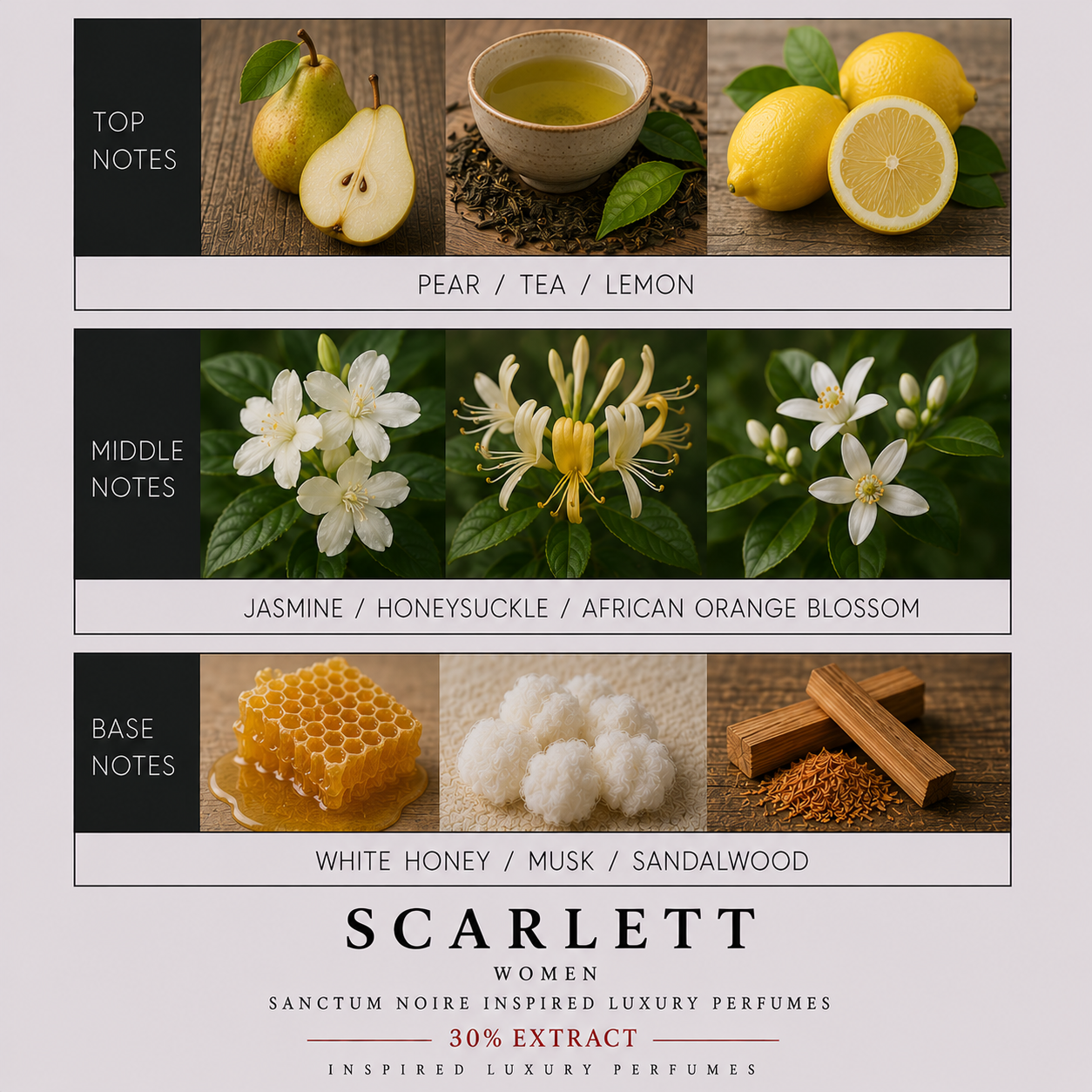 Scarlett Women Sanctum Noire Inspired Luxury Perfumes